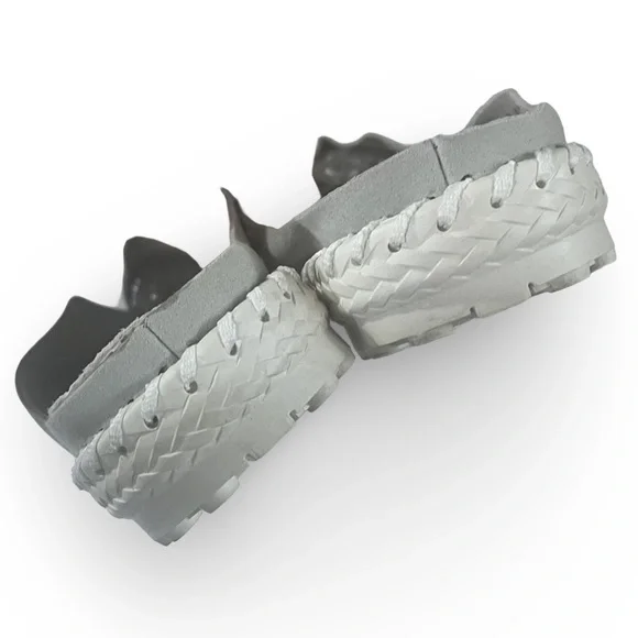 Bernie Mev. Women's Tracy Slip-On Mules Soft Gray Size 8.5 - Picture 4 of 7